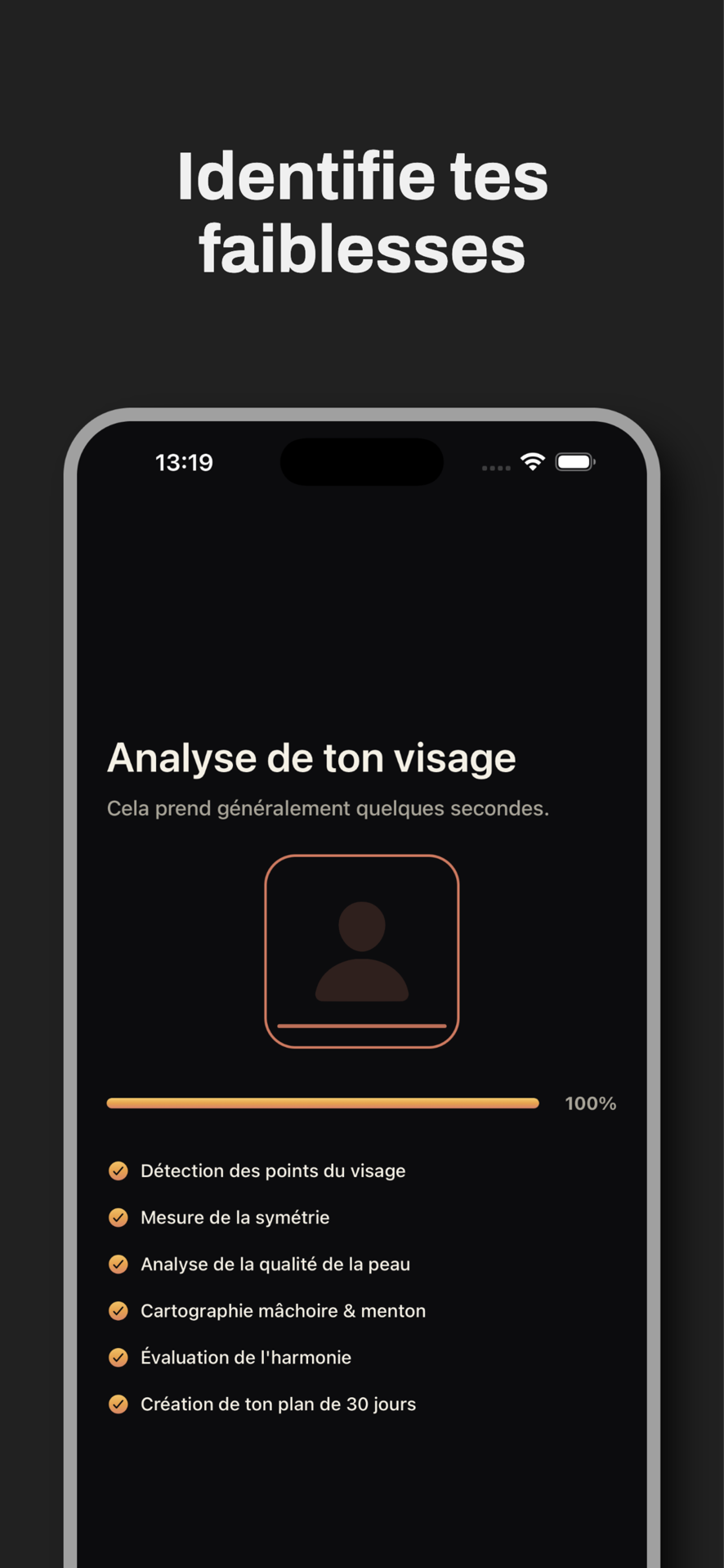 AuraChad : Analyse du visage IA
