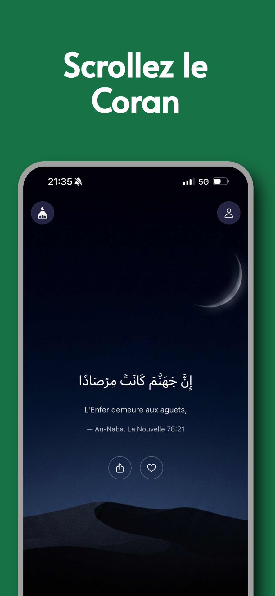 Horaires de prière précis et rappels d'adhan